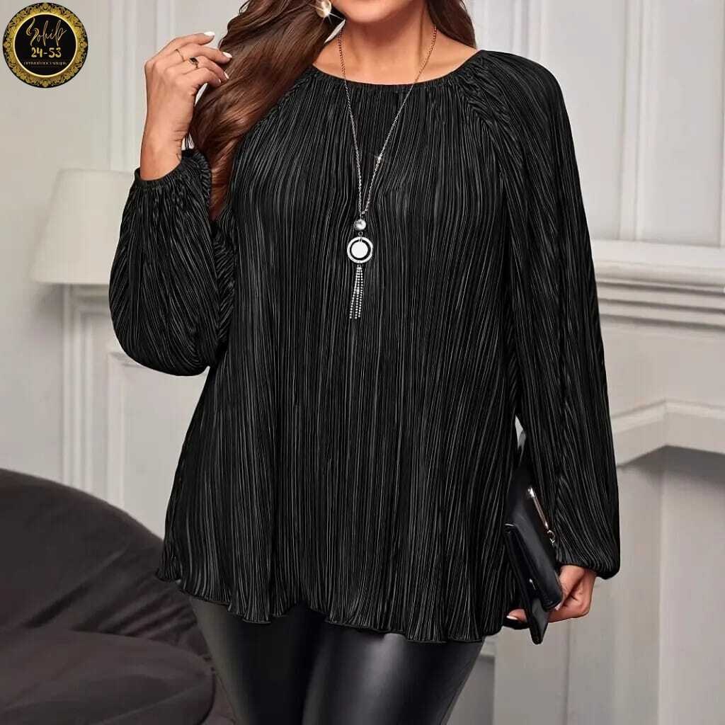 плиссированная блузка,блузка с воротником,туника женская,женская блузка,женская кофта