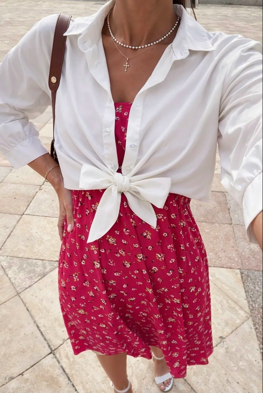 сарафан с рубашкой,модные наряды,костюм с платьем,платье сарафан с рубашкой