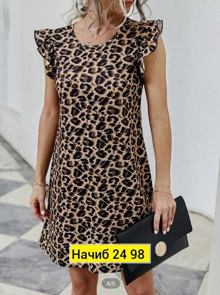 платье с леопардовым принтом,платье женской,платье женское леопардовое,женское платье с леопардовым принтом,платье мини с леопардовым принтом