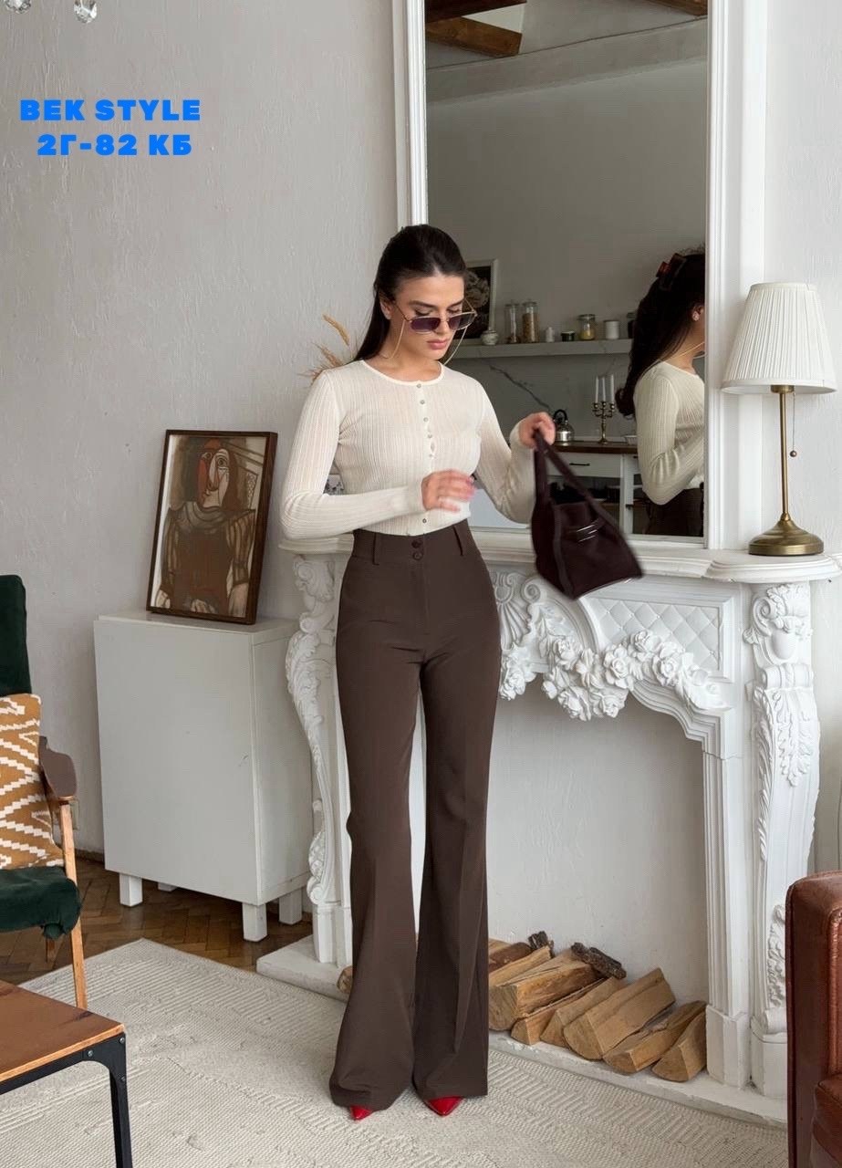 брюки клеш женские с высокой посадкой laouare,женские брюки,брюки клёш классический,palazzo pantolon,женские брюки клеш