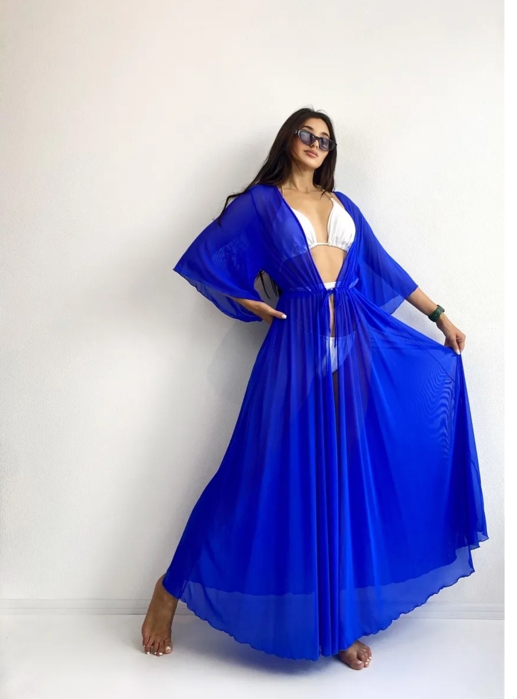 длинная пляжная туника,туника пляжная,пляжная туника накидка на купальник парео,женская туника пляжная,платье пляжное