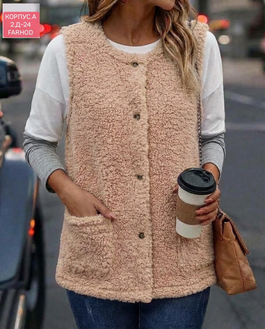 теплый жилет,женские жилеты,жилет повседневный,меховая жилет,женские жилетки