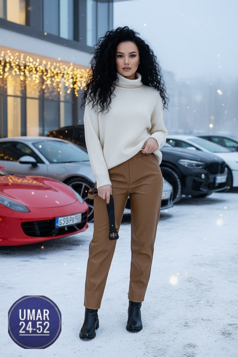 брюки из экокожи для полных женщин,брюки из экокожи женские больших размеров,брюки из экокожи большие размеры,брюки женские из экокожи,брюки кожаные большие размеры джоггеры утепленные с начесом atlan