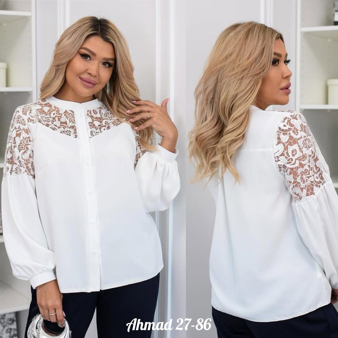 блуза,блуза нарядная,стильная блуза,блузка для полных,блузка с кружевами