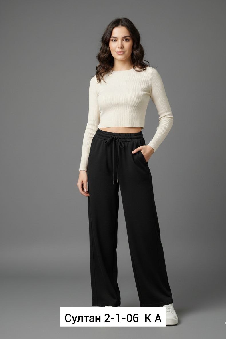 элегантные брюки,брюки трикотажные,брюки палаццо софия 37 темно-коричневый,брюки женские,широкие брюки