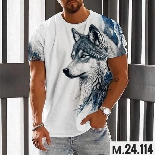 футболки мужские,мужская футболка с принтом волка,футболка с волками,футболка мужская с принтом,футболки с принтом волка для мужчин