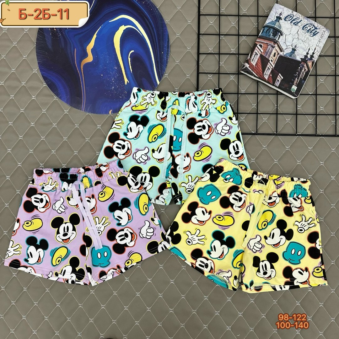 playtoday шорты трикотажные для девочек,шорты с принтом mickey mouse playtoday,шорты для девочки playtoday,шорты для девочек,шорты трикотажные для девочек