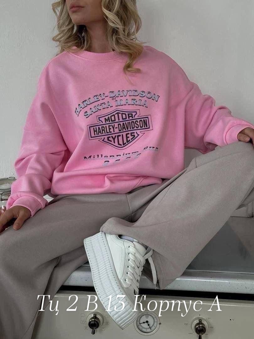 розовый свитшот,свитшот женская,повседневный свитшот,свитшот оверсайз,костюм свитшот