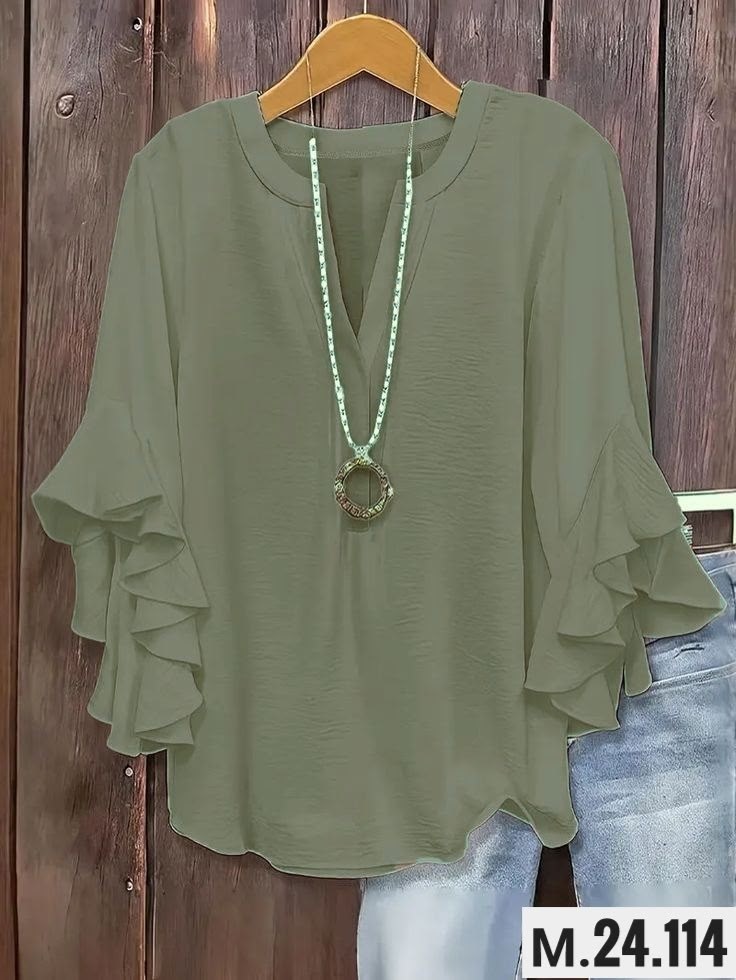 шифоновые блузки,блузка с расклешенными рукавами,стильные блузки,женская блузка,белая блузка