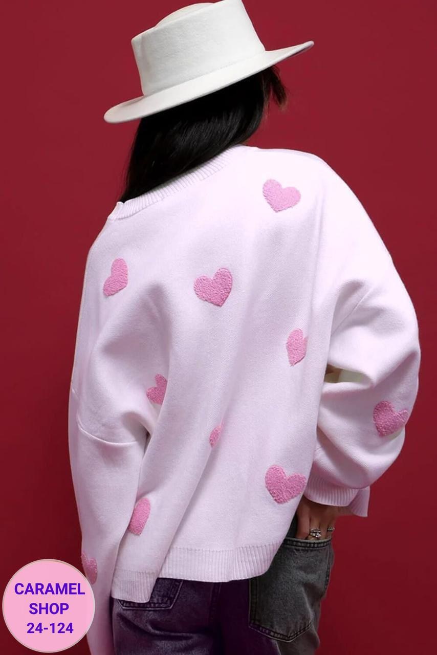 свитер сердечки оверсайз,свитер 3d оверсайз длинный вязаный с сердечками katkat fashion,свитер с сердечками,свитер оверсайз с сердцами julavstile,свитер оверсайз вязаный с сердечками теплый myhearts