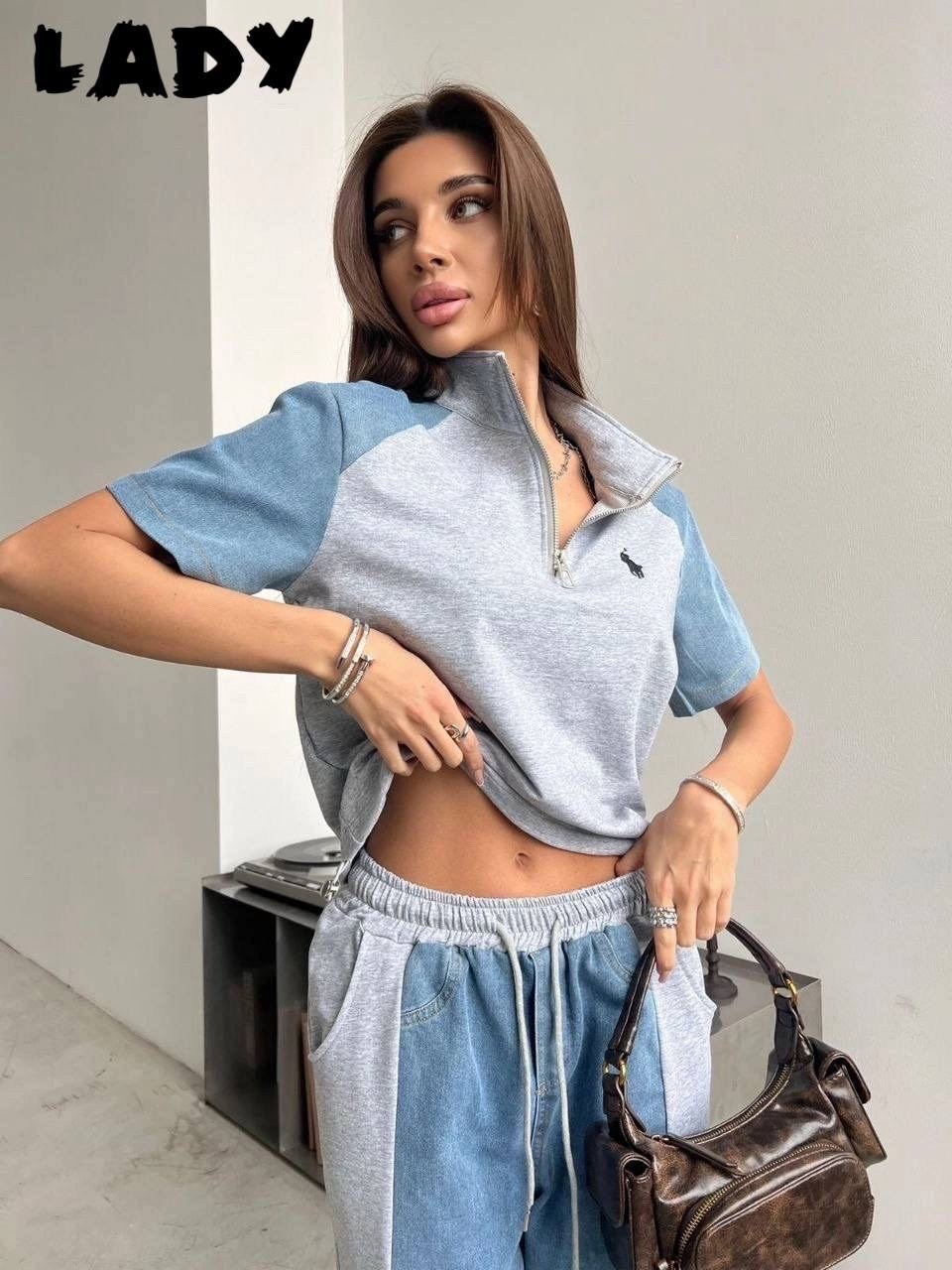 костюм повседневный спортивный,спортивные костюмы женские,спортивные костюмы женские 2025,стиль спорт шик,джинсовые костюмы женские