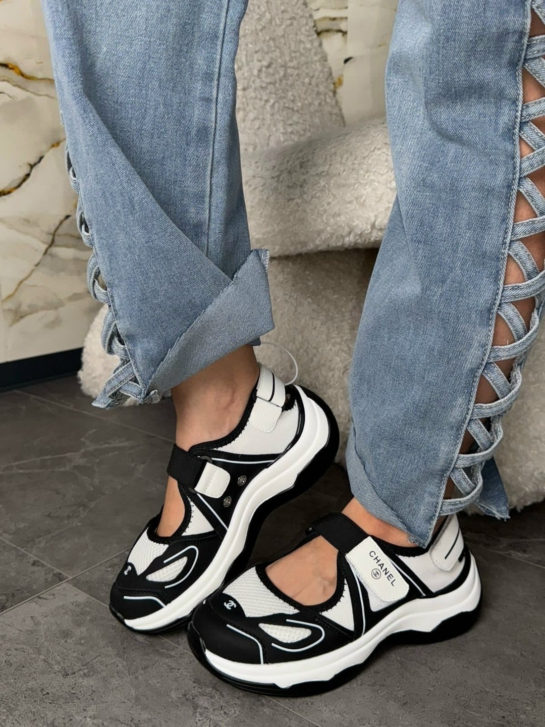 сандалии chanel,босоножки chanel,chanel кроссовки,спортивные босоножки,сандалии