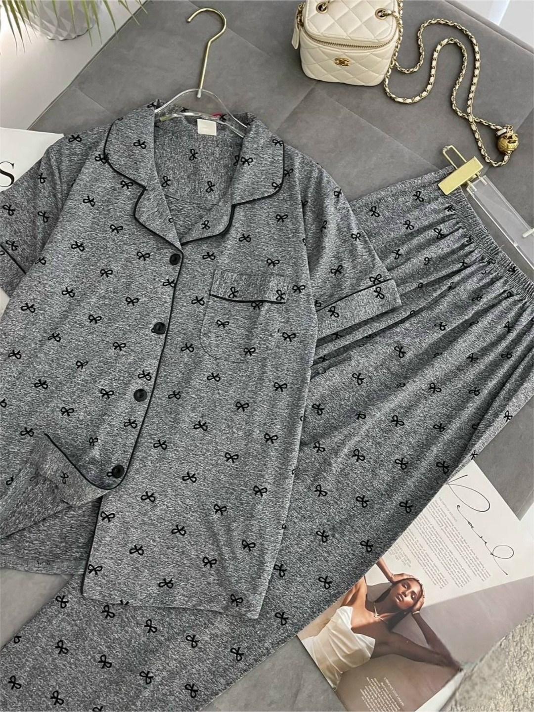 женская пижама,женская пижама со штанами,пижама женская с брюками,женская пижама комплект,пижама женская со штанами и рубашкой