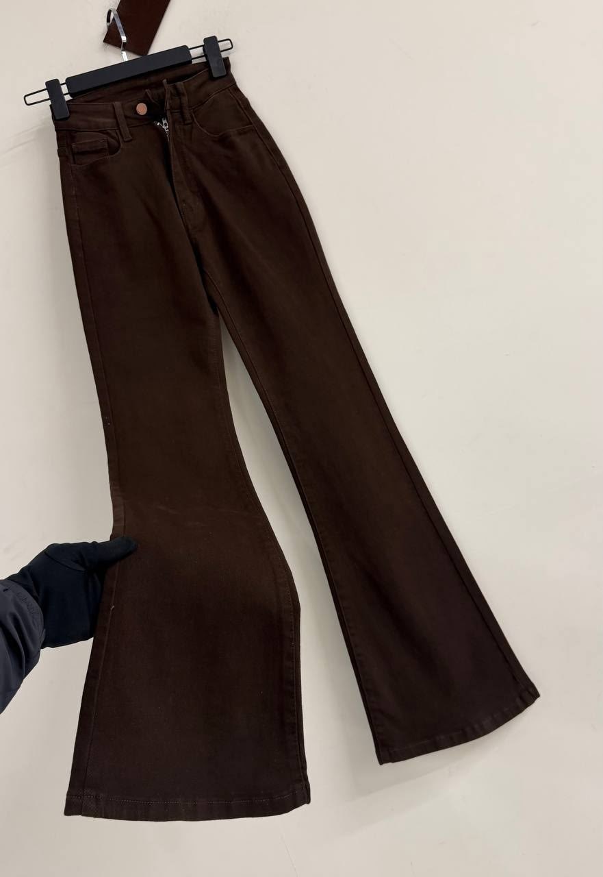 джинсы детские gloria jeans gjn027583 темно-коричневый,коричневые джинсы,коричневые джинсы женские,коричневые брюки,женские джинсы