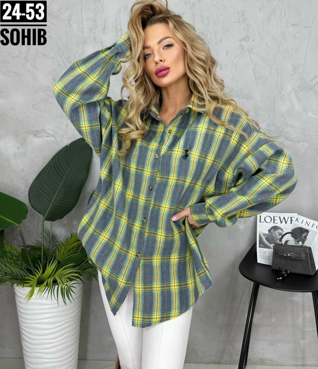 женская рубашка,рубашка женская 7007 клетка,женские блузки и рубашки,рубашка женская 7007 "клетка № 4",женская теплая рубашка