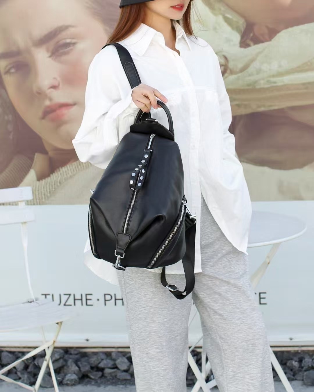 рюкзак женские,рюкзаки,рюкзак белый,модный женский рюкзак,рюкзак модный