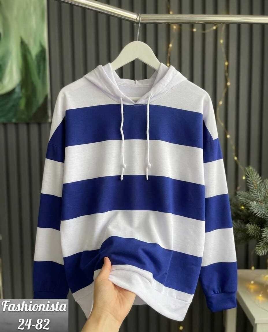 толстовка с капюшоном женская,женская толстовка,толстовка повседневная,женская свободная толстовка,толстовка в полоску