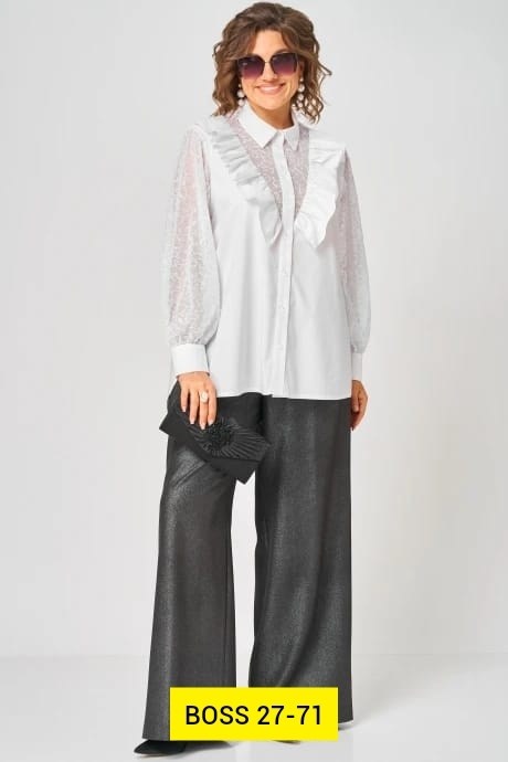 блуза eva grant,белая блуза,блуза,нарядная блуза,блуза женская