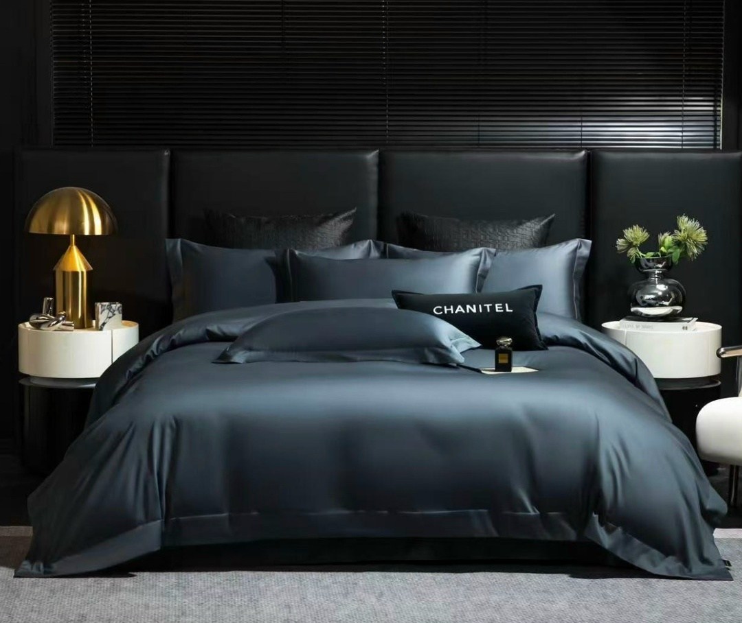 комплект постельного белья home collection,черная кровать,комплект постельного белья,комплект постельного белья сатин,постельного белья