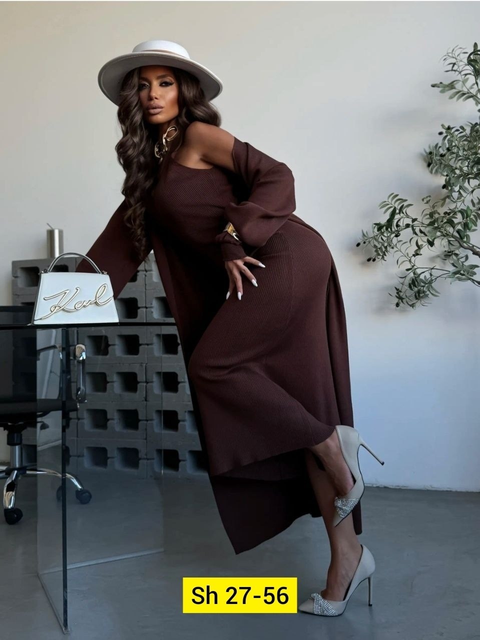 платье кардиган,платье лапша с кардиганом,костюм платье лапша с кардиганом melodee,комплект двойка платье с кардиганом луна shop,костюм платье лапша с кардиганом melodee цвет коричневый шоколадный