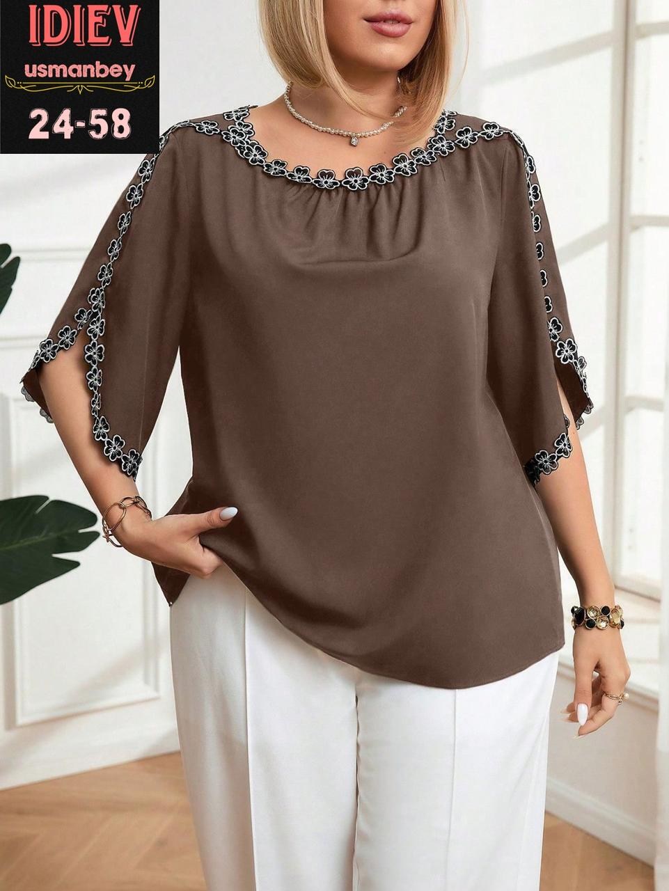 блуза повседневная,женская блузка,блузка большие размеры,повседневная блузка,блузка для полных