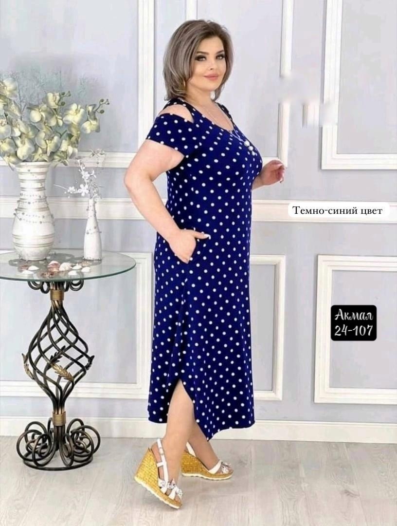 женские платья больших размеров,платье женское,платье больших размеров повседневное,платье горох,большие размеры платье