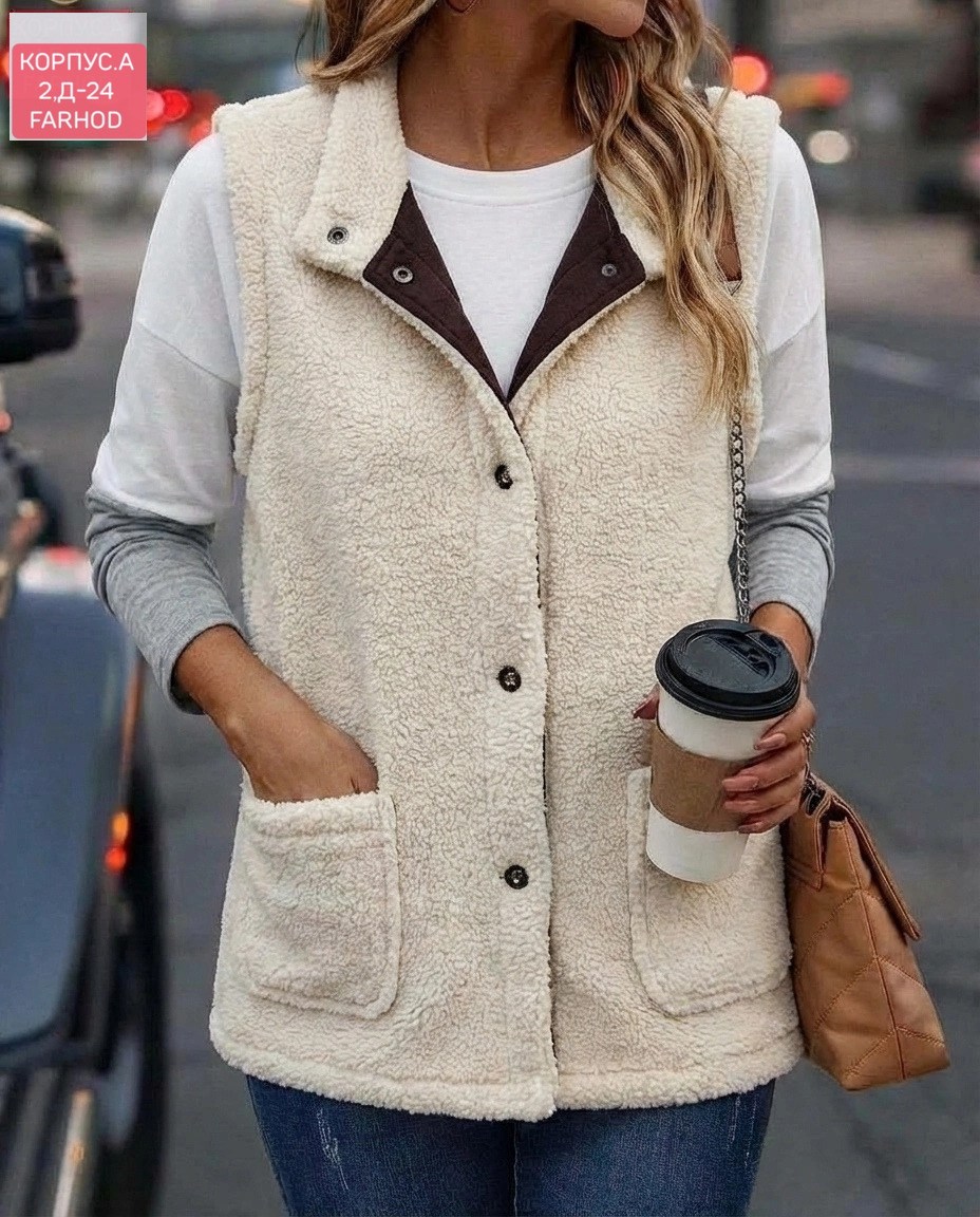 теплый жилет,женские жилеты,жилет повседневный,меховая жилет,женские жилетки