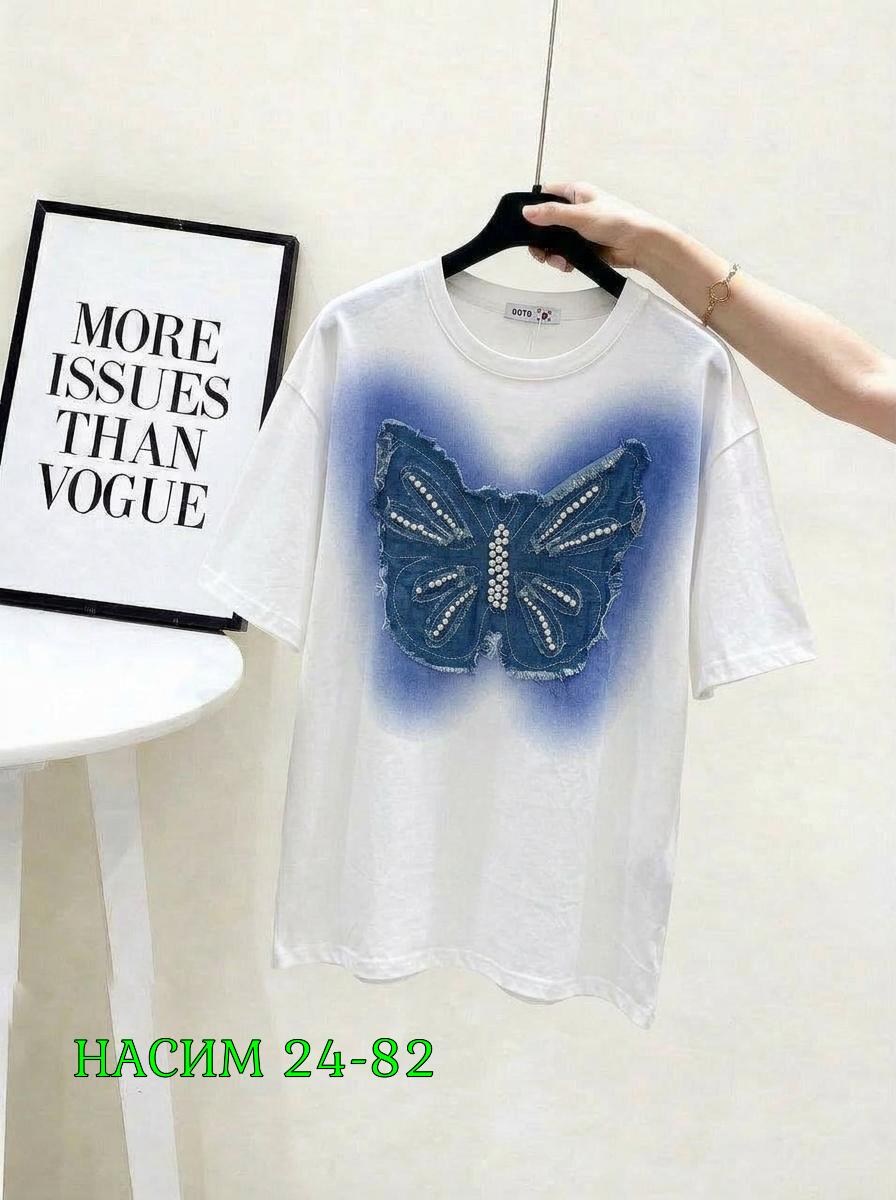 футболки женская,футболки для женщин,летние футболки,футболка с бабочками,футболки и топы