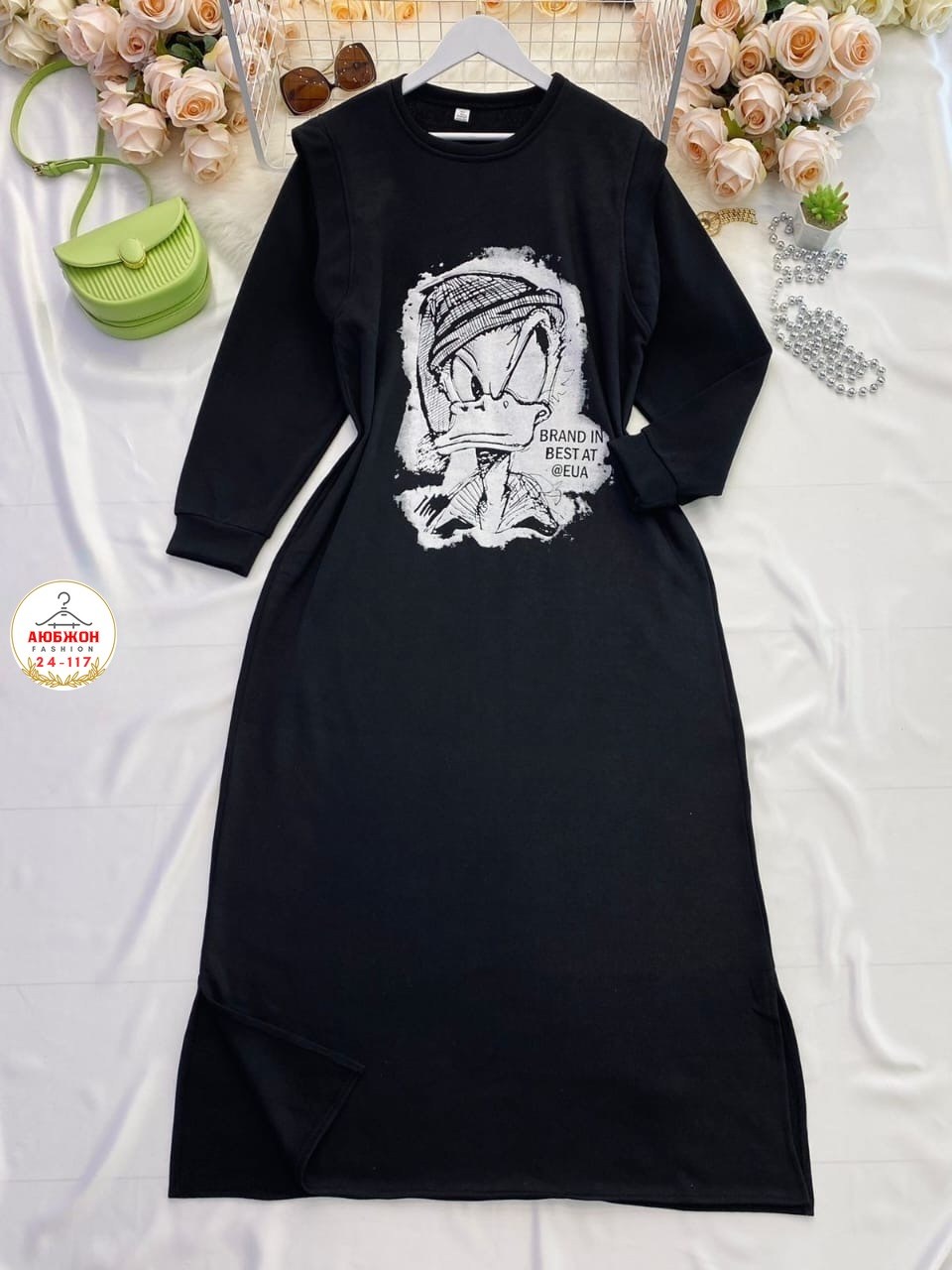 платье на флисе,платье туника,платья ,платья,платье с капюшоном