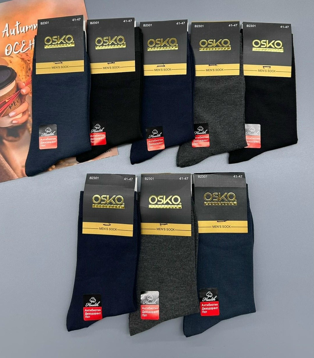 носки мужские osko,носки мужские,носки классические мужские,носки osko классическая,носки мужские упаковка