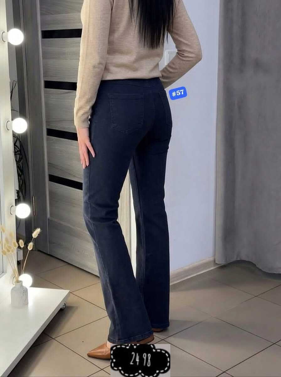 женские джинсы клеш,джинсы клеш,женские джинсы,джинсы клеш от колена с высокой посадкой стрейч laminia,джинсы