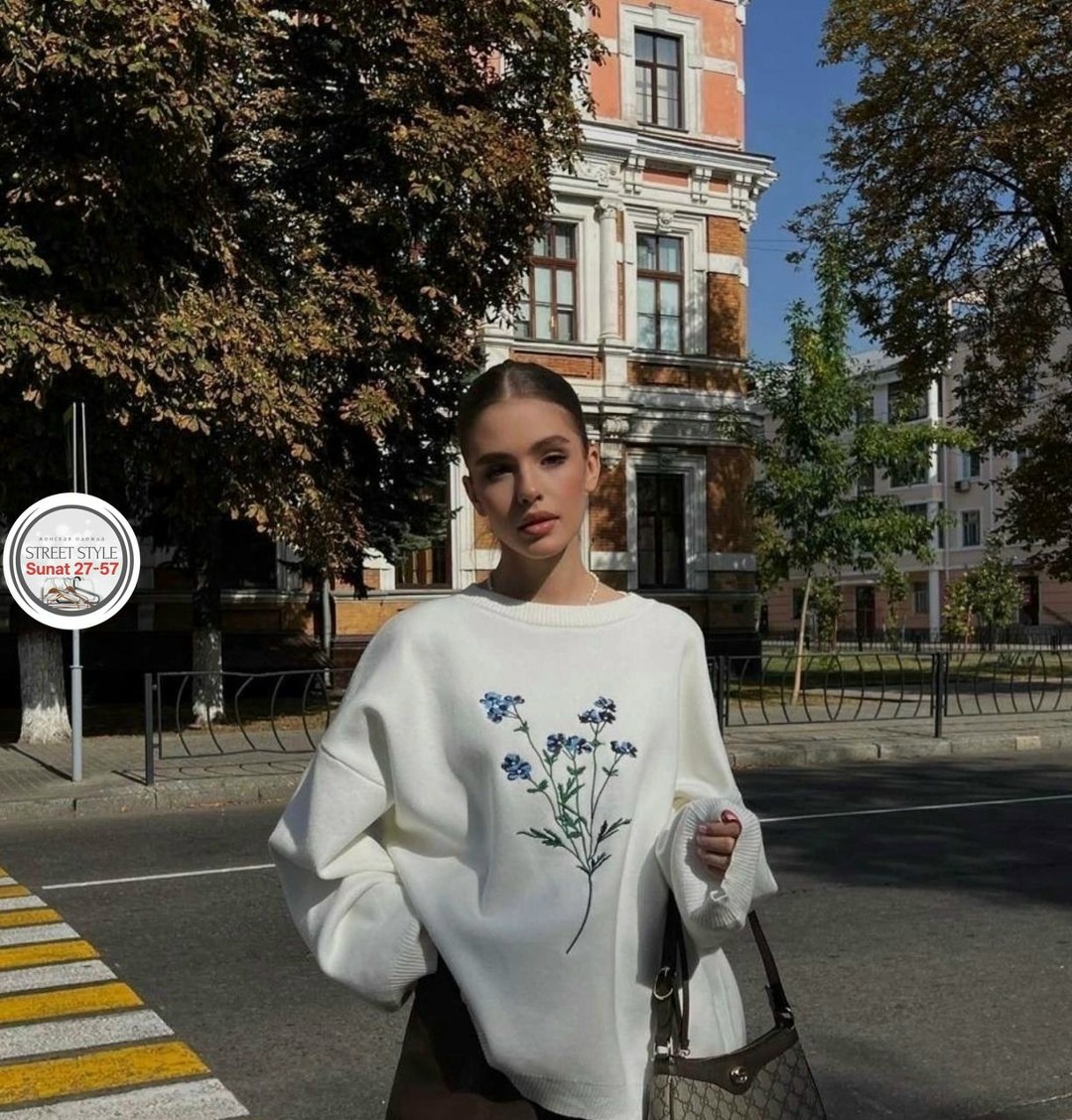 свитер туника вязаный оверсайз,туника вязаная оверсайз,кофта голубая,свитер женский оверсайз,свитер оверсайз с принтом