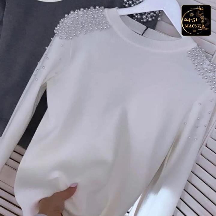 кофта с бусинками,кофта женская,кофта модная,кофта,джемпер бусы