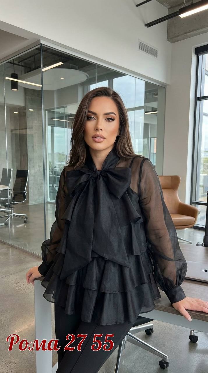 блузка с оборками,блузка шифоновая,блузка с бантом,блузка из шифона,блузка с рюшами