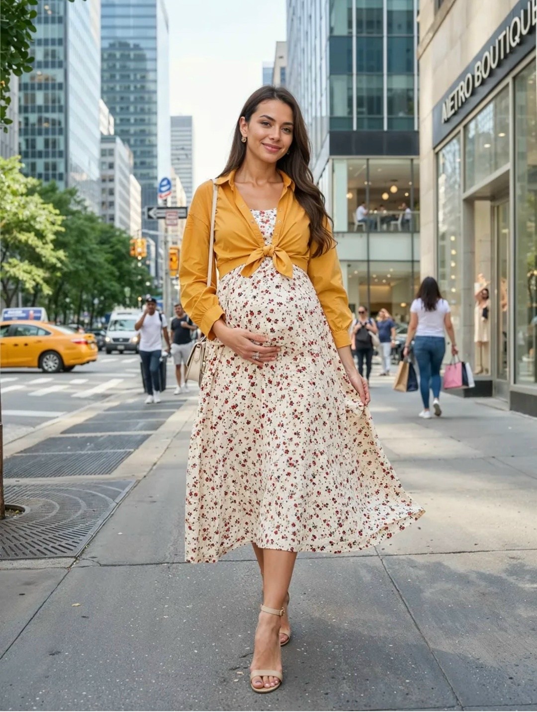 платье сарафан с рубашкой,сарафан с рубашкой,платья для беременных,стильные наряды,летняя блузка