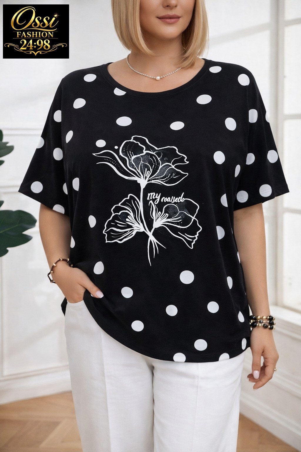 футболки женская,футболки для женщин,женская футболка больших размеров,одежда для женщин,блузка в горох