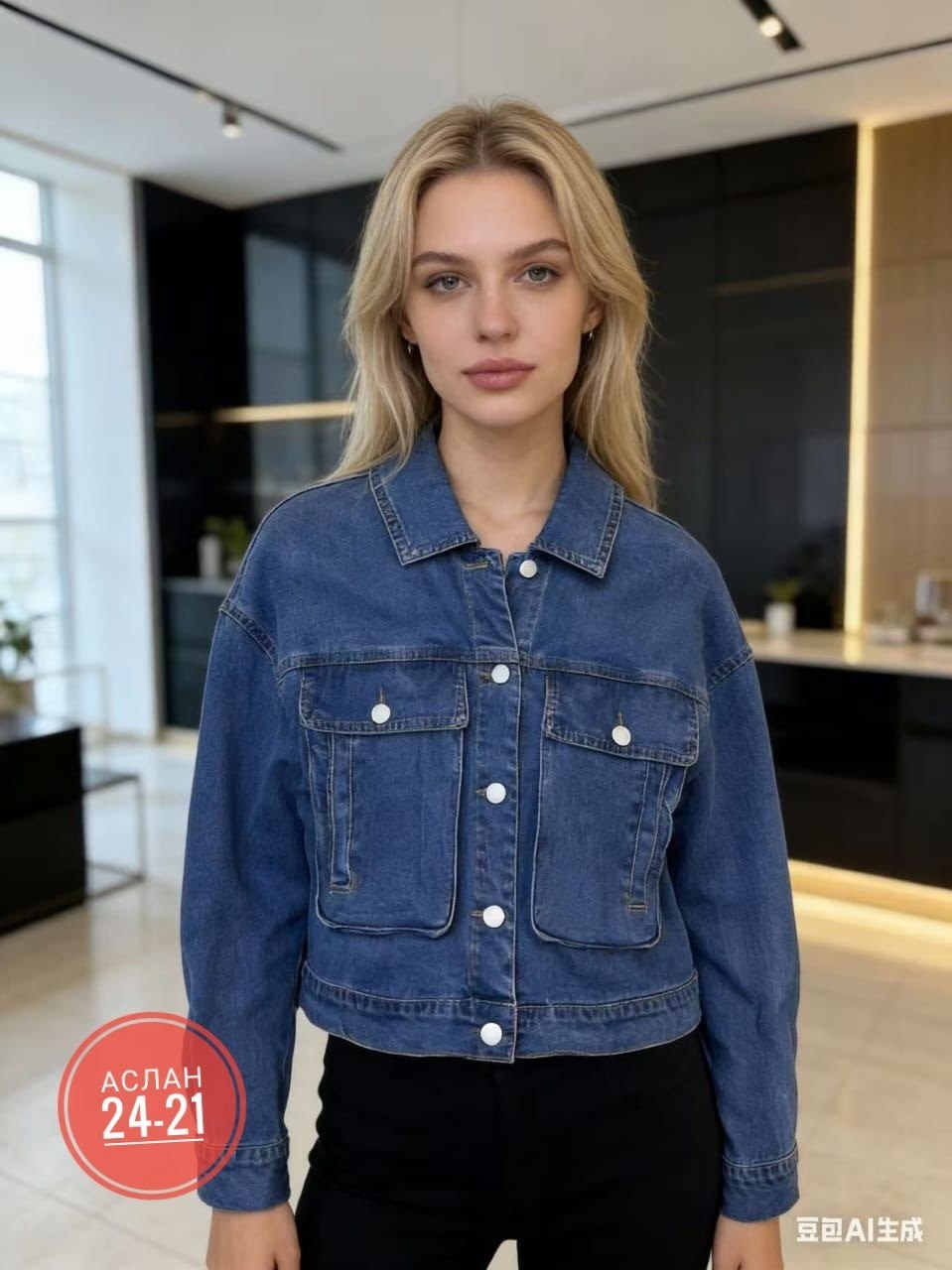 джинсовая куртка,джинсовая куртка женская,джинсовая куртка женская 2026,куртка-neorin-джинсовая куртка оверсайз джинсовка летняя яркаяукороченная,укороченная джинсовая куртка