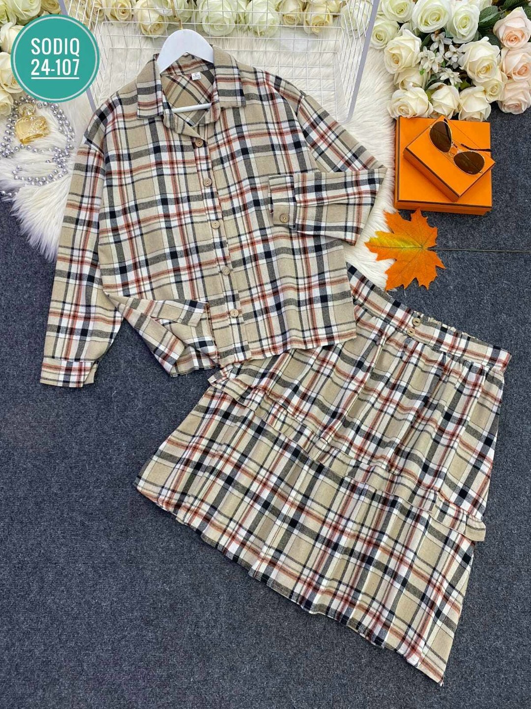 женское платье в клетку,платье в клетку,женское клетчатое платье-рубашка с рукавом и принтом,платье рубашка в клетку,платье в клетку большие размеры