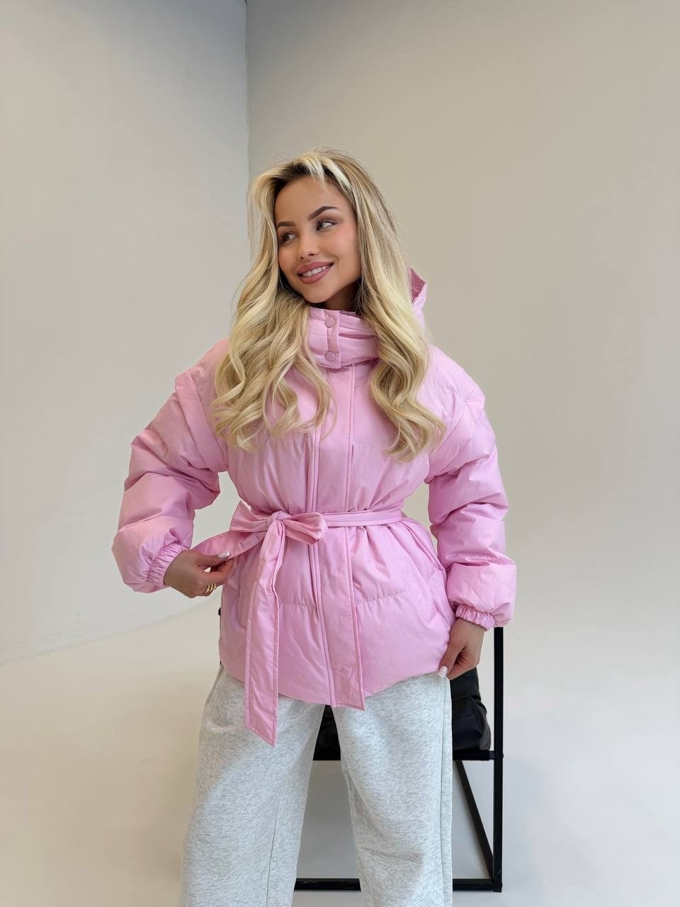 куртка с поясом,куртка,женская куртка,куртка женская зимняя,куртка оверсайз