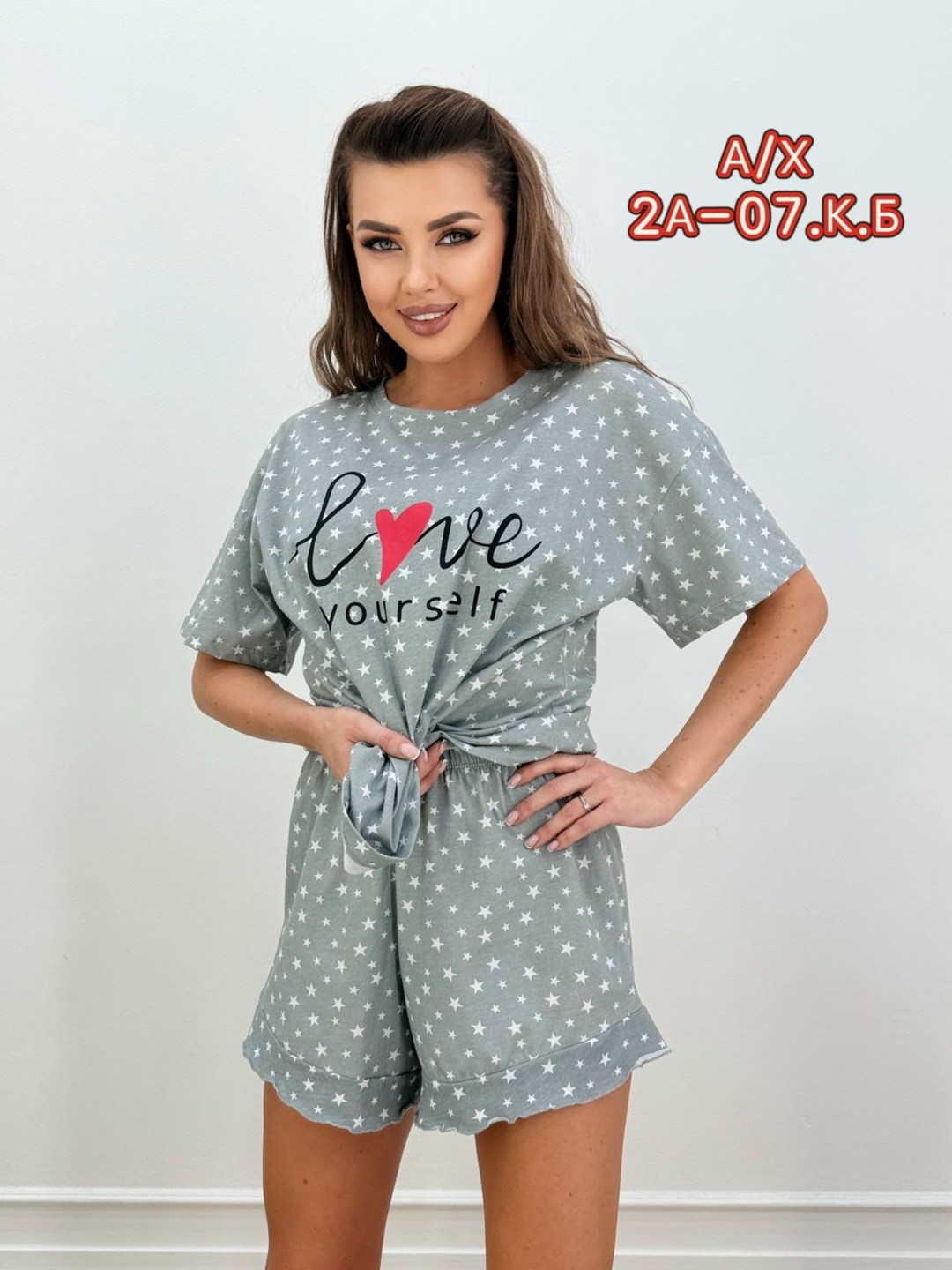 женские пижамы,женская пижама с шортами,пижама для женщин,пижама женская хлопок,пижама серая