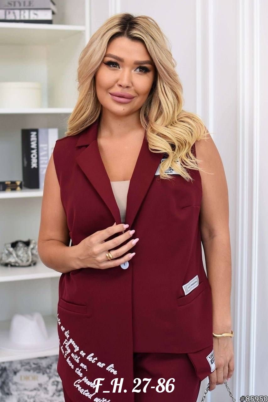 костюм с жилетом,женские костюмы больших размеров,костюм с брюками,костюм женский тройка,брючный костюм двойка