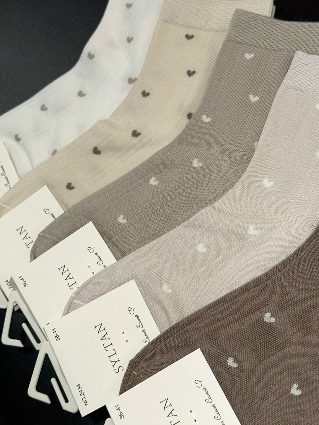 носки средние спортивные в горошек набор 5 пар syltan,женские носки,носки женские набор,носки комплект,комплект носки женские