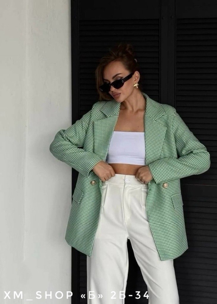 пиджак женский,пиджак,пиджак женский оверсайз зеленый гусиная лапка,пиджак оверсайз блейзер жакет as&ta,жакет