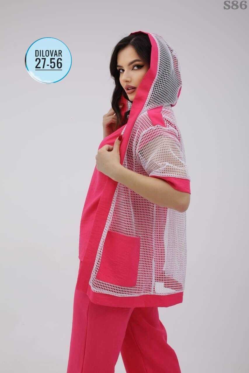 брючный костюм из вискозы andina city 9017 бирюза двойка,брючный костюм andina city 9017 бирюза двойка размер 48-62,стильные костюмы,костюм брючный 9017 бирюза andina city,костюм/комплект andina city