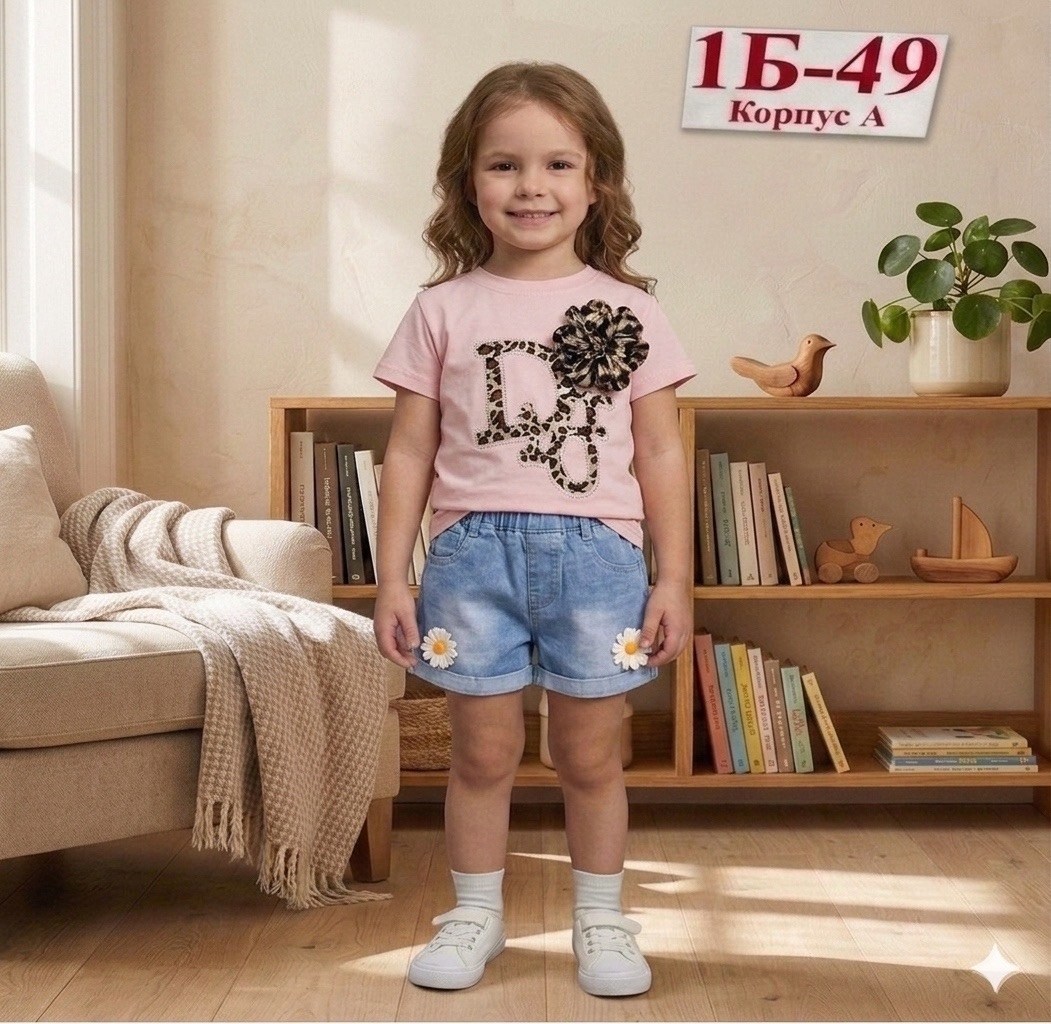 футболки для девочек,ребенок,одежда для девочек,,шорты для девочек