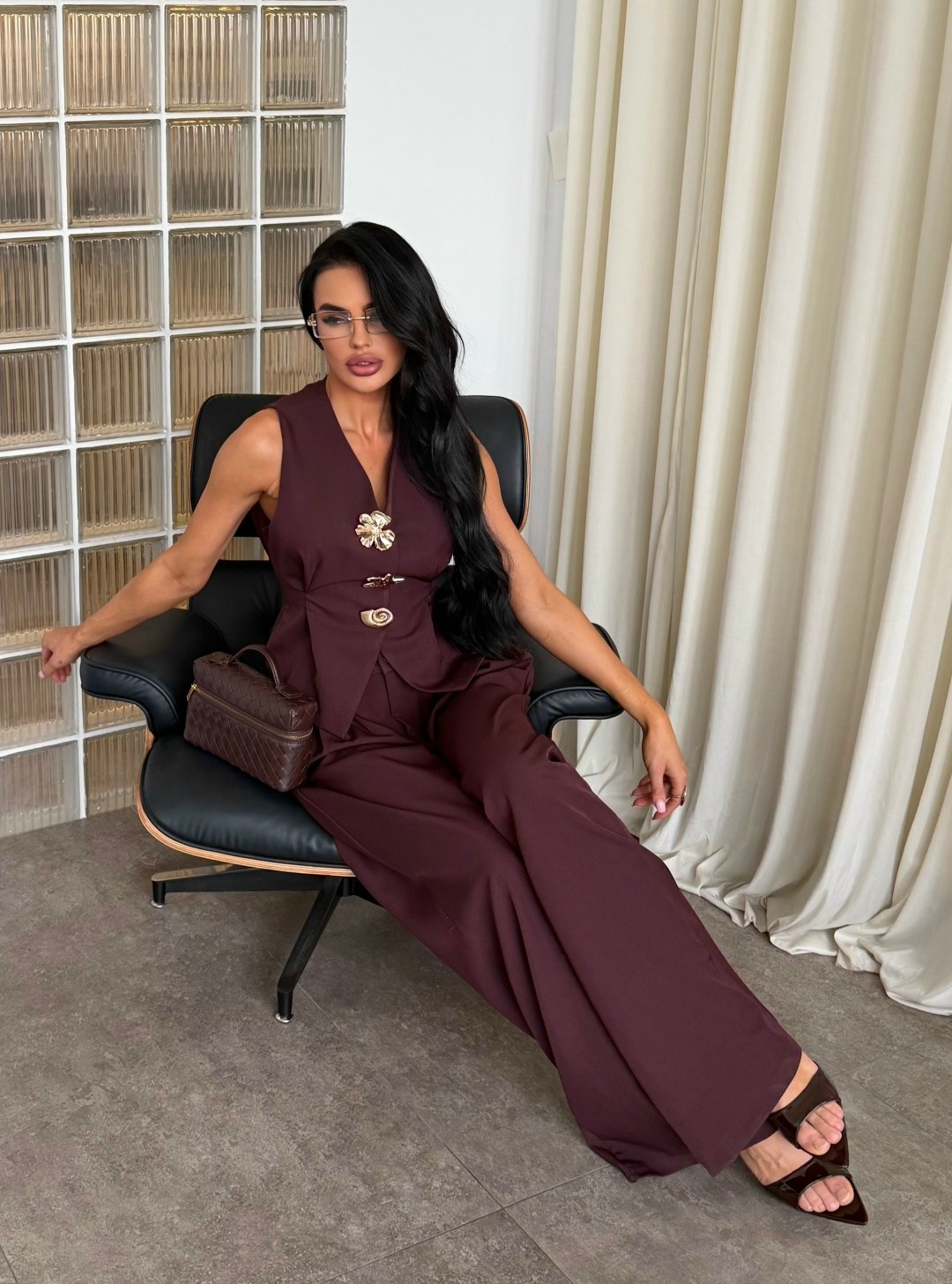 брючный костюм с жилетом женский,костюм брючный с жилеткой li-style 312160391,брючные костюмы женские,костюм брючный двойка женский,костюм брючный с жилеткой li-style