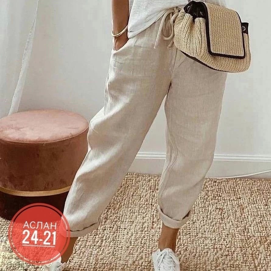 женские повседневные брюки из хлопка,женские брюки,повседневные брюки,брюки женские широкие,женские повседневные брюки