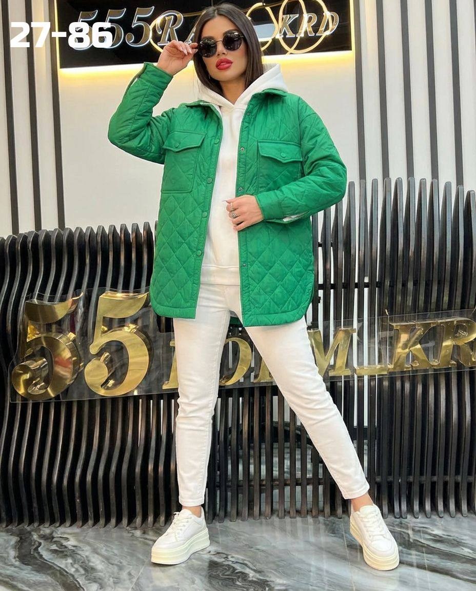 куртка женская,куртка-рубашка женская стеганая,стеганая куртка,демисезонная куртка,демисезонная куртка женская