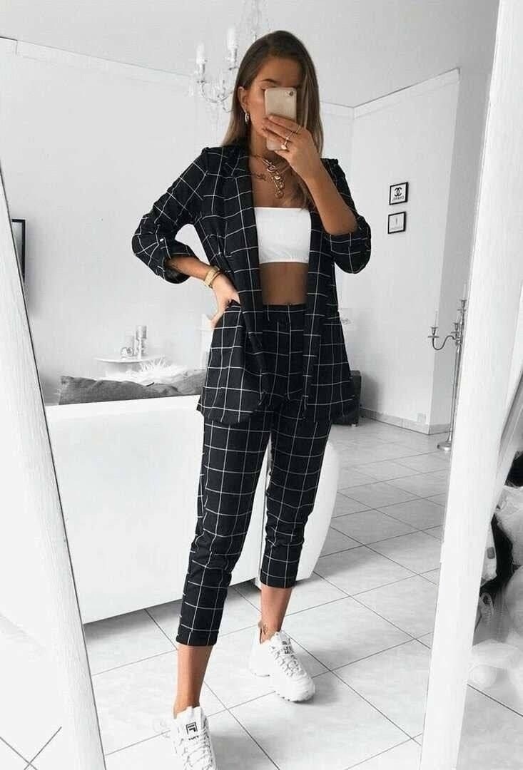 костюмы брючные,костюмы брючные женские,костюм в клетку женский,стильные костюмы,костюмы двойки