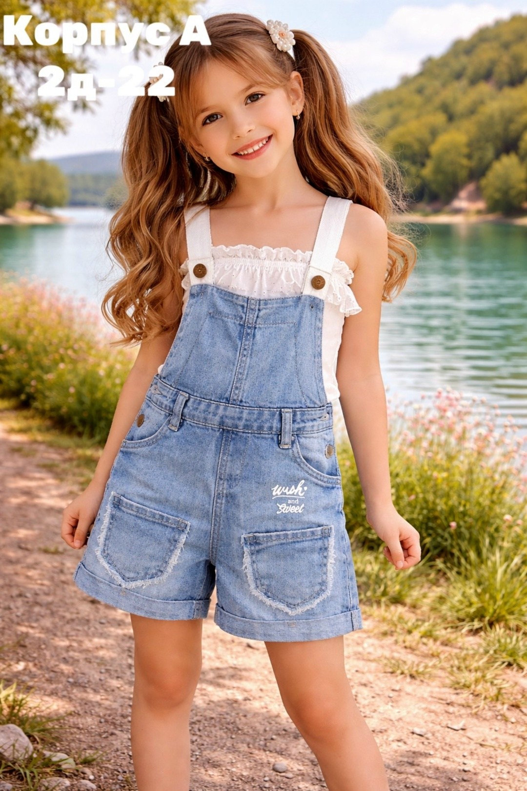 джинсовый комбинезон для девочки летний с шортами синий мир,джинсовый комбинезон для девочки летний с шортами,джинсовый комбинезон для девочки,джинсовые комбинезоны,джинсовый комбинезон детский